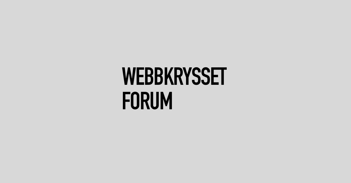 bkryss Forum Svar & Hjälp